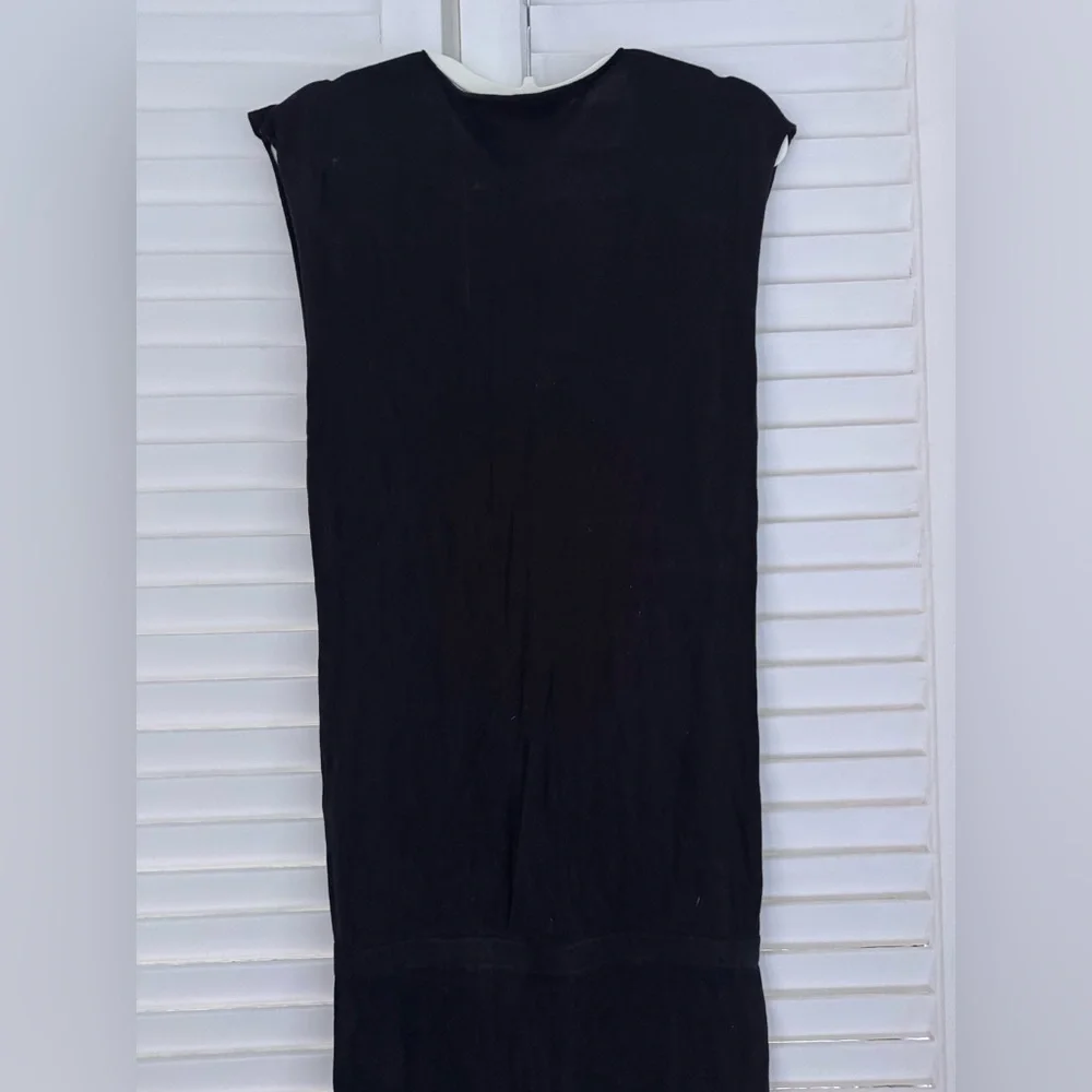 Zadig & Voltaire Luxe Silk & Cashmere Knit V-Neck Jumpsuit in Black